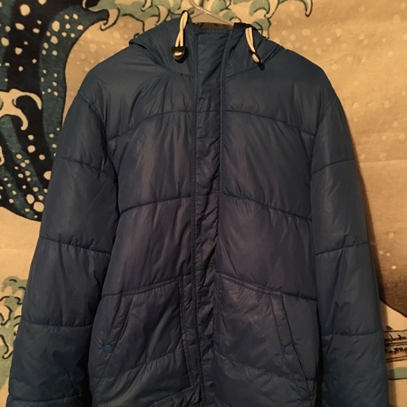 Blue winter coat - Picture 2 of 4